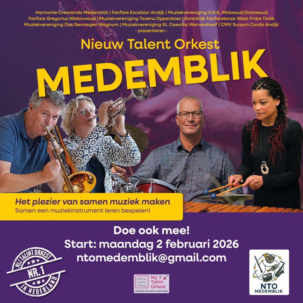 Nieuw Talent Orkest Medemblik